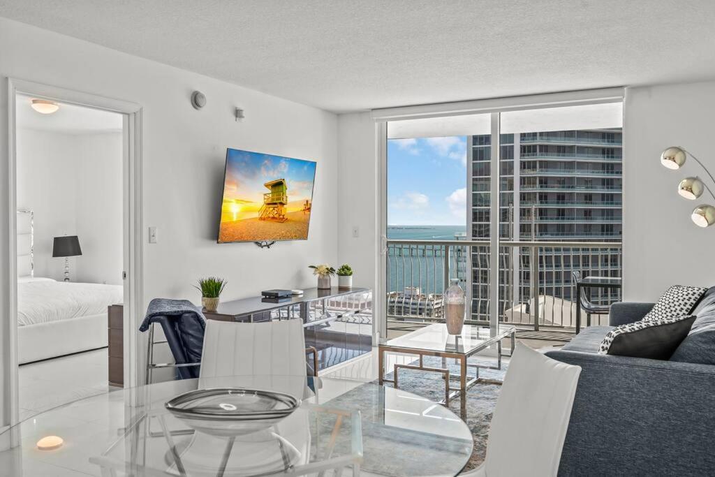 High Floor Ocean View Unit In Brickell Apartment Miami Exterior photo